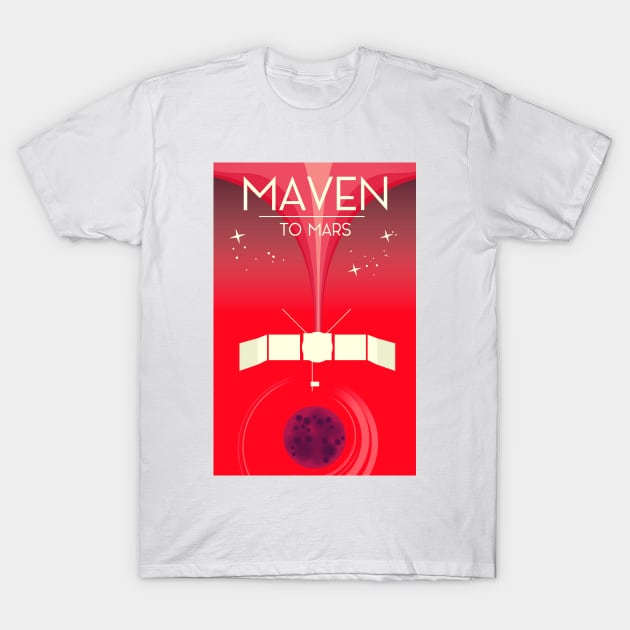 Maven to Mars T-Shirt by nickemporium1